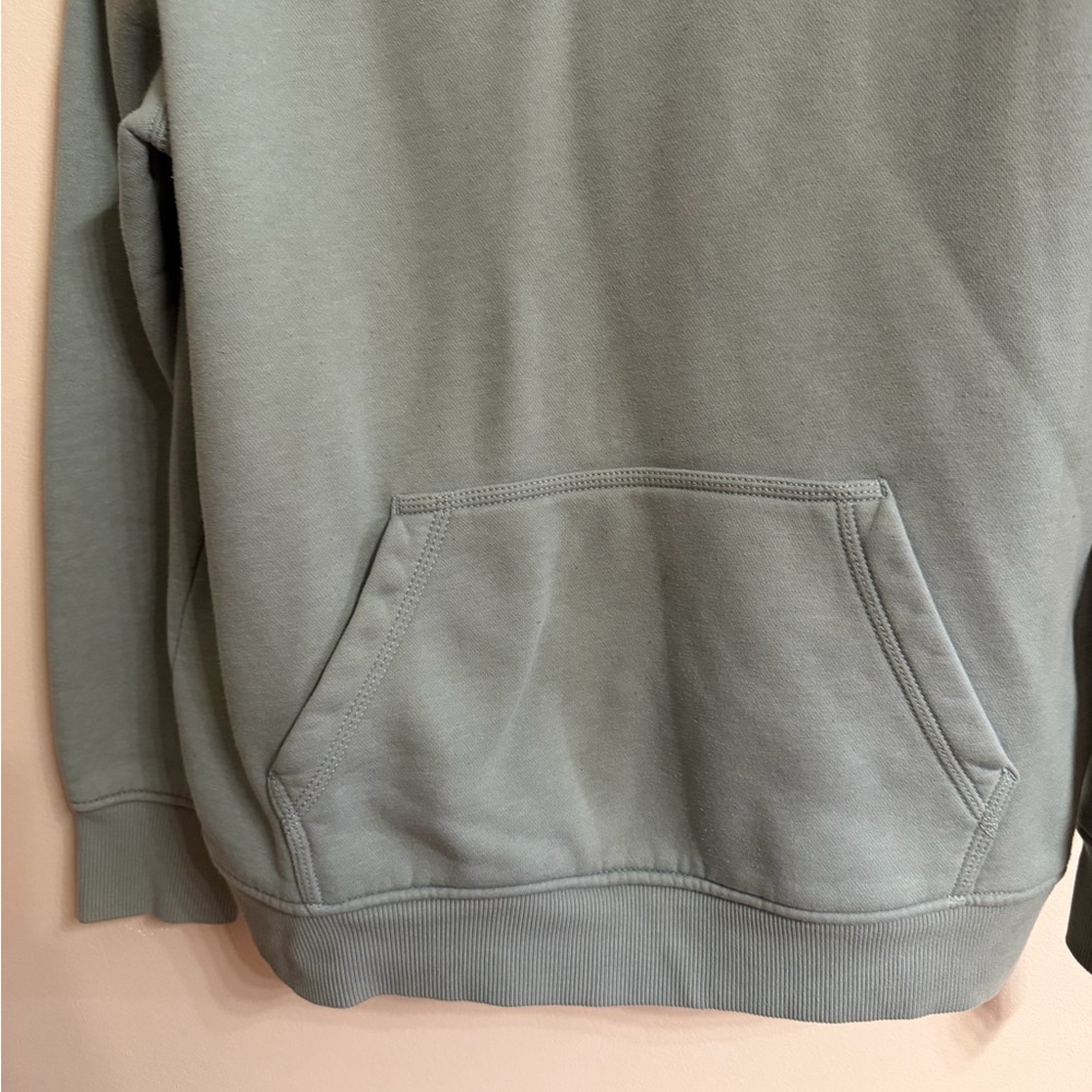 Carhartt women’s green logo hooded sweatshirt size Large - Picture 3 of 9